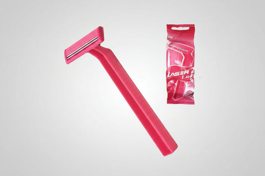 Borvat ' Laser Twin Women- Wegwerpscheermesjes- Scheermes - 10 stuks