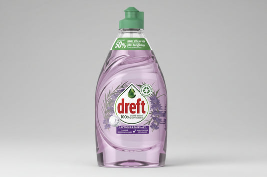 Dreft Naturals - Lavender & Rosemary - Afwasmiddel - 450ml