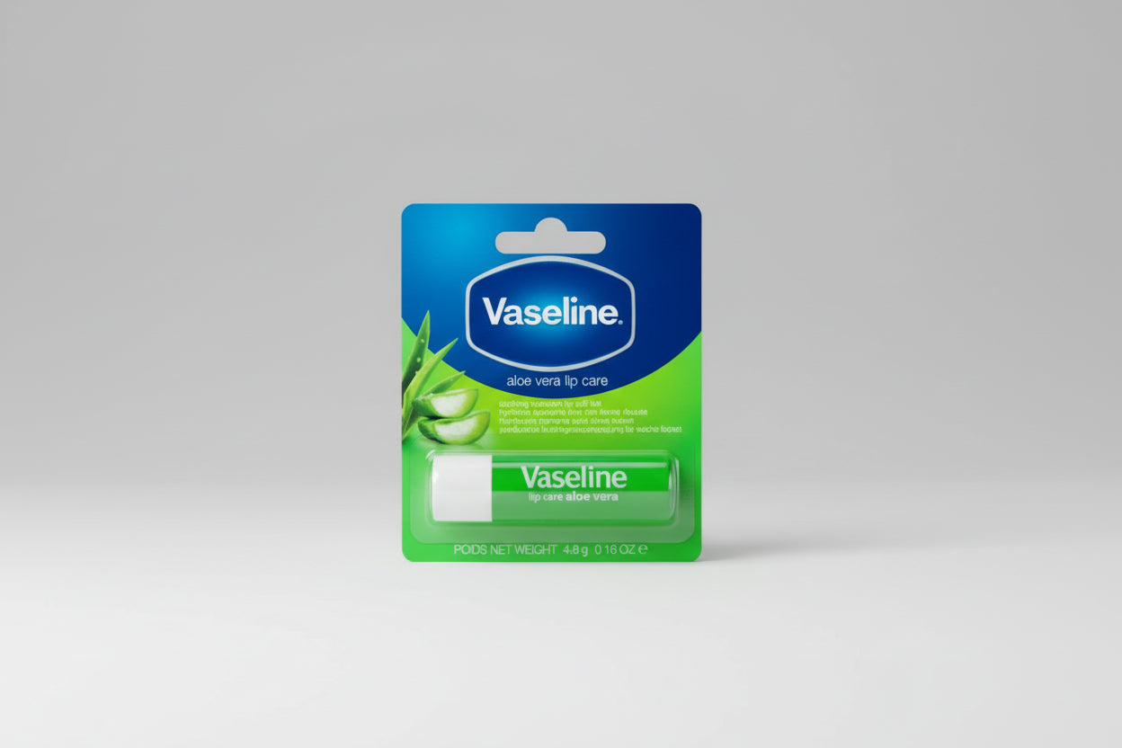 Vaseline Lip Therapy Aloe Vera Lippenbalsem - Stick 1 x 4.8 g - Glans