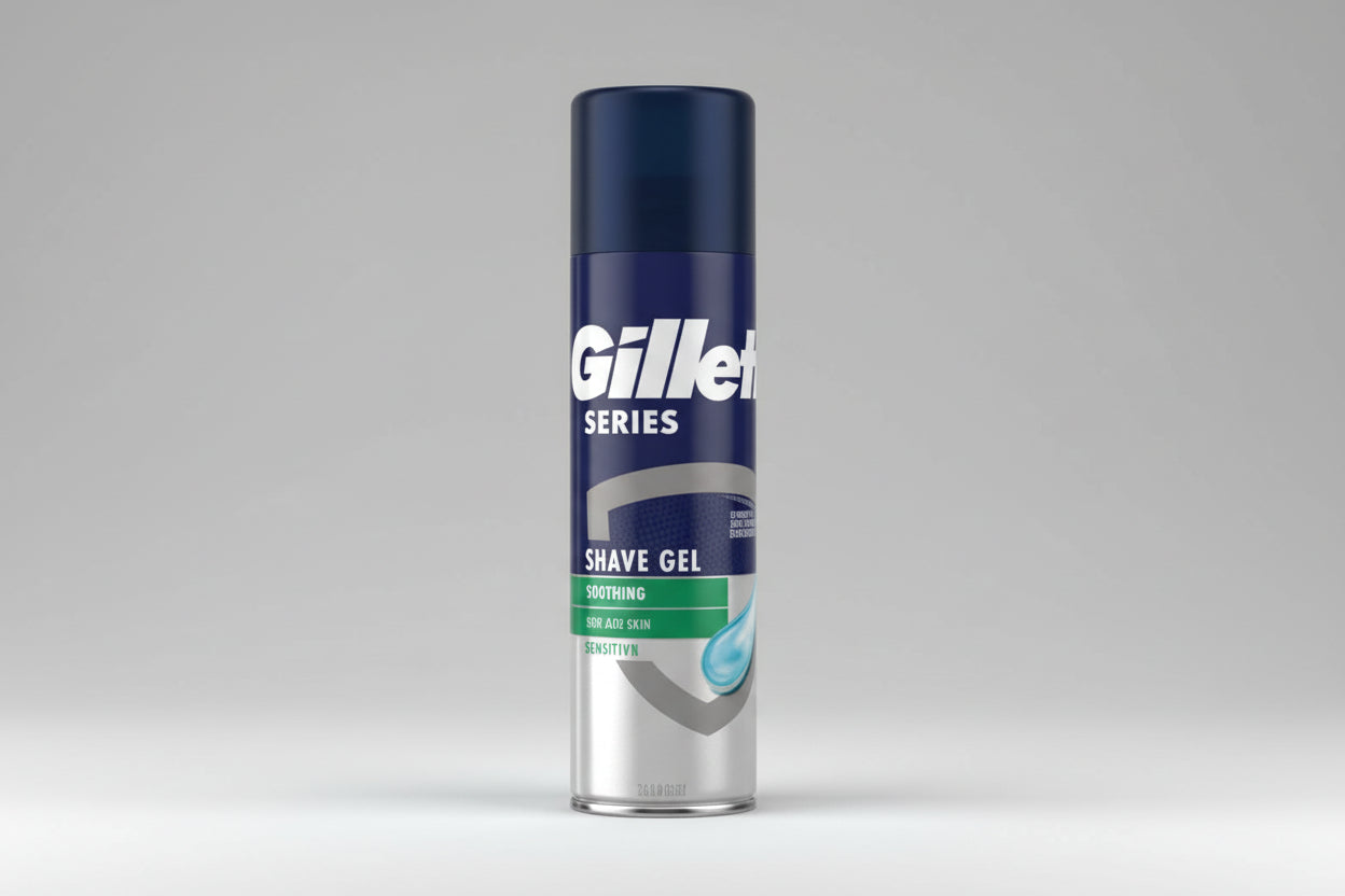 Gillette Series - Scheergel - Sensitive - Aloe Vera - Voor de gevoelige huid - 200 ml