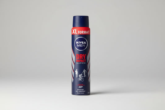 Nivea - Deospray - Men - Dry Impact - 48 Uur Lang Werkend - 250 ml