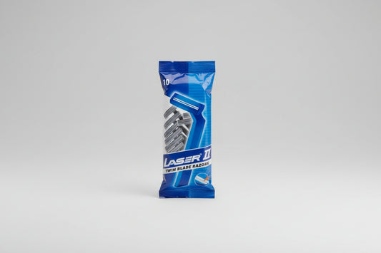 Laser - Scheermesjes - Twin Blade Razors - 10st