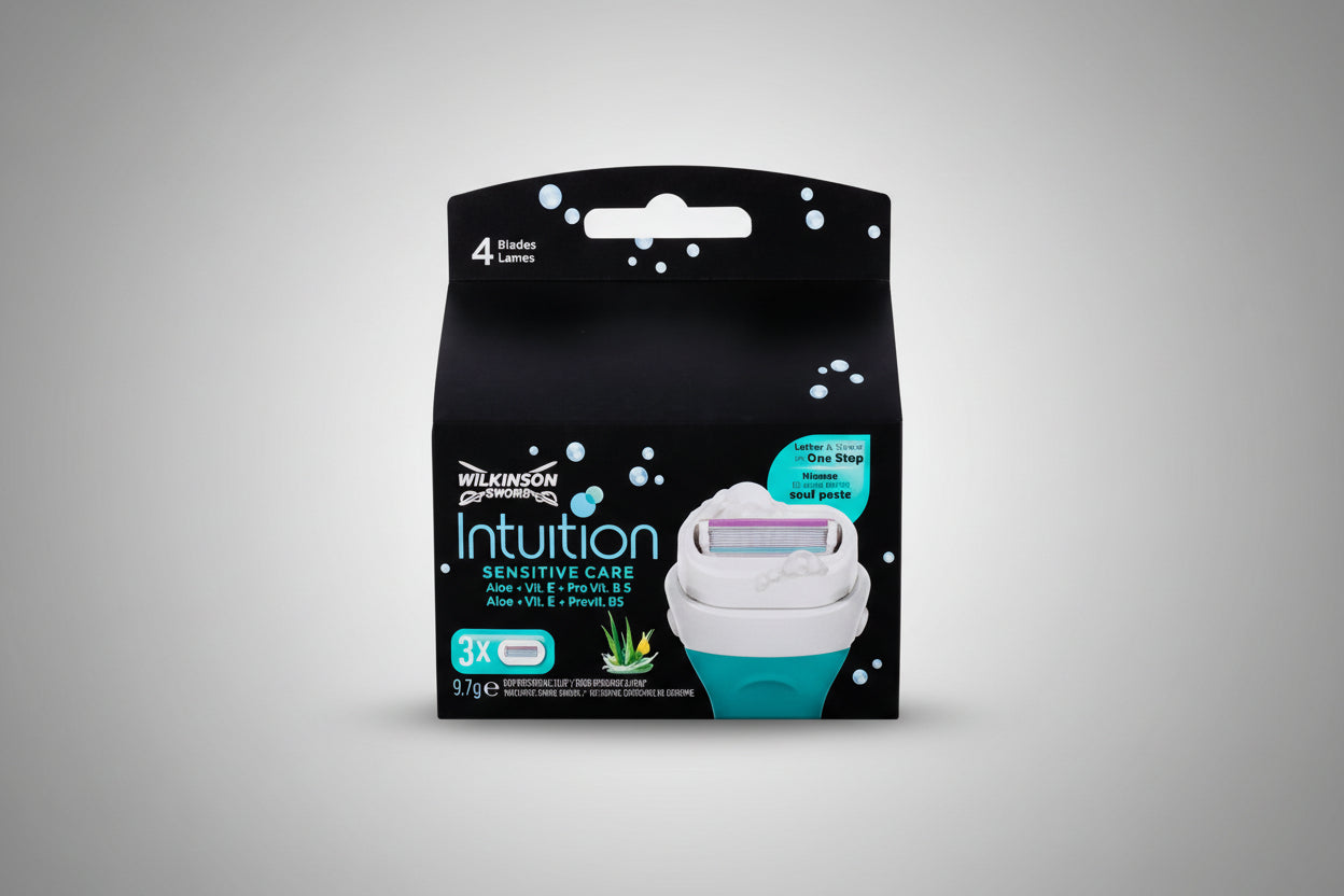 Wilkinson Intuition Sensitive Care Scheermesjes - 3 stuks – Single Item