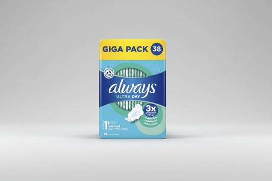 Always Ultra Day - Maandverband - Maat 1 - Normal - Giga Pack - 38 Pads