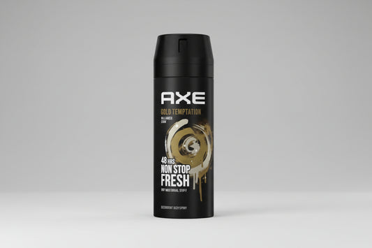 Axe - Deodorant Bodyspray - 48hrs Non Stop Fresh - Gold Temptation - Gold Amber - 150 ml
