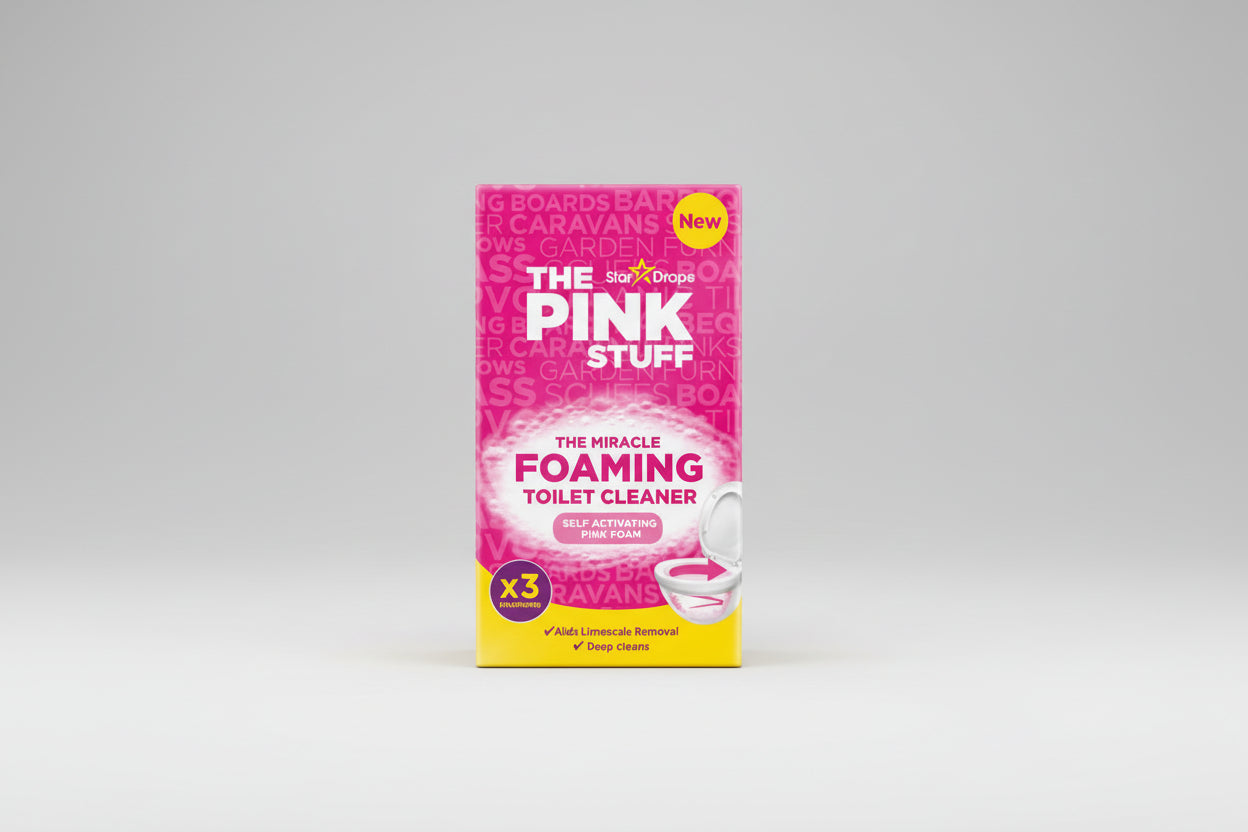 The Pink Stuff - The Miracle Schuimende Toiletreiniger - 3 x 100 gram