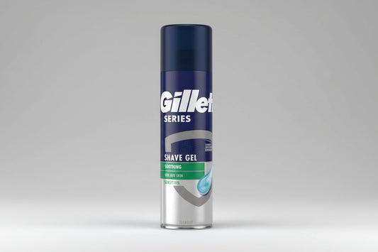 Gillette Series - Scheergel - Sensitive - Aloe Vera - Voor de gevoelige huid - 200 ml