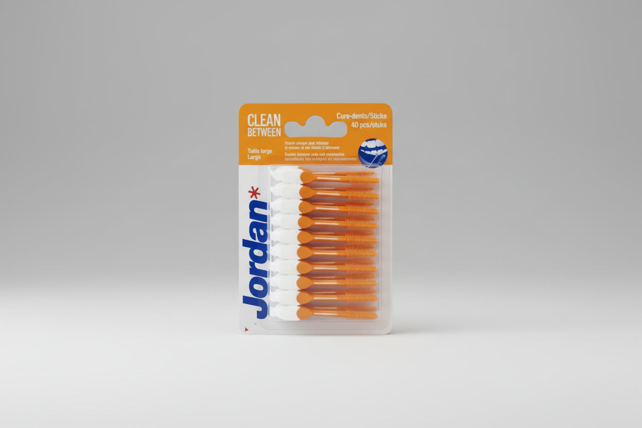 Jordan Clean Between sticks large oranje